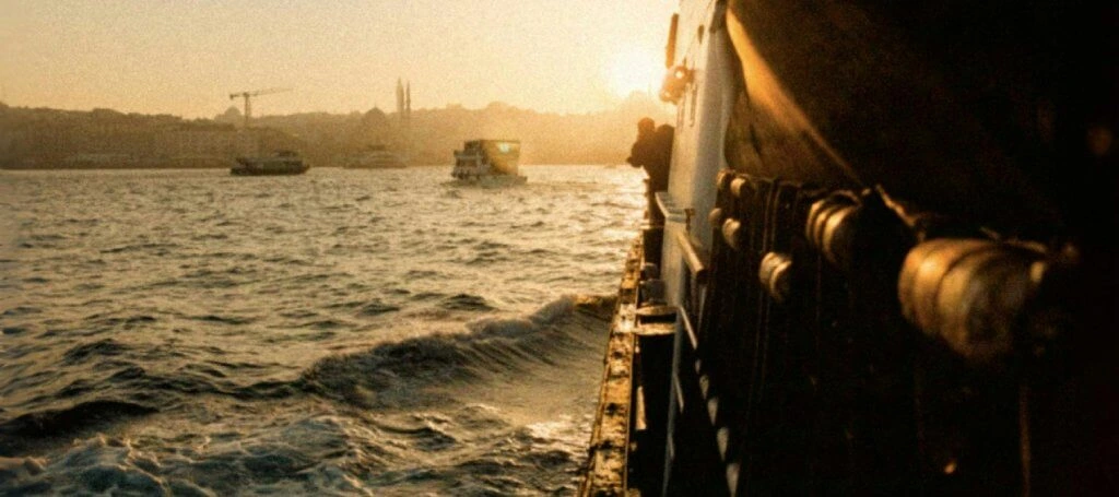 crossing to the other side in Istanbul