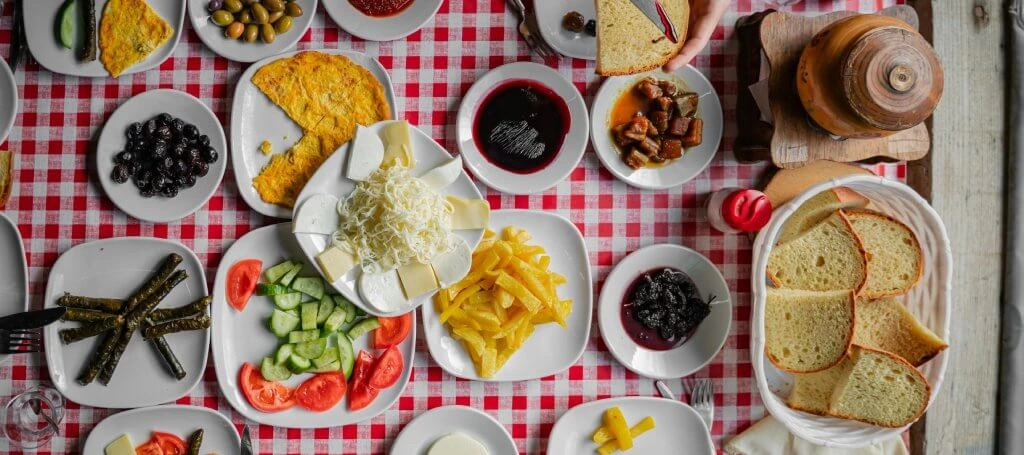 some Turkish cuisine dishes